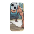 rokki-の腕立てトレーニー Smartphone Case