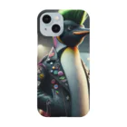 Laugh-Tのグレてるペンギン Smartphone Case