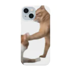 猫ミームグッズの【猫ミーム】叩かれる猫と叩く猫 Smartphone Case