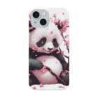 waterpandaのパンダと桜 Smartphone Case