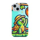 Bumps Design Collectionのパパイヤとかめたろう Smartphone Case