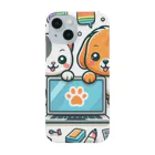 Iyashi_Nowの猫と犬のコラボ Smartphone Case