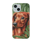 Duckshund LOVEのトロピカルダックス Smartphone Case