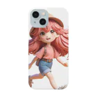 music_japanの一緒に冒険する明るく可愛い少女！ Smartphone Case