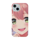 asanonnのリボン付きヘッドバンドな女の子 Smartphone Case