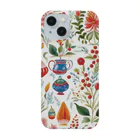 (っ◔◡◔)っ ♥ Le Petit Trésor ♥の花の詩カップ(The Flower Poetry Cup) Smartphone Case