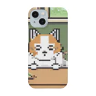 masaのテーブルの上でおねだりしている猫 Smartphone Case