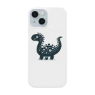 animal-numberの恐竜シルエット Smartphone Case