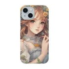 プリンゴブリンの魅惑の庭園ミツバチ子さん Smartphone Case