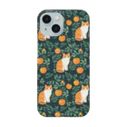 魔法雑貨店 ねこおててのねこおててオリジナル猫(オレンジ) Smartphone Case