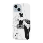 夢見る西洋絵画のオーブリー・ビアズリー「赤死病のマスク」挿絵 Smartphone Case