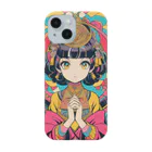 カピパーラ🐻のあなたの幸運を祈る女神♪開運ガール02♪ Smartphone Case