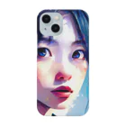 dou-douのblue girl Smartphone Case