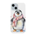 hakumenhonの春を迎えるペンギン Smartphone Case