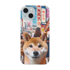 japantravelの柴犬の東京散歩 スマホケース