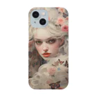 AQUAMETAVERSEの花と蝶の中に入り込む女性　なでしこ1478 Smartphone Case