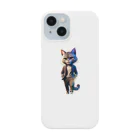 Reo_itemsのこのイラストは、スタイリッシュでクールな猫の擬人化が描かれています。 Smartphone Case