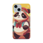 crazypanda2の冒険パンダ スマホケース