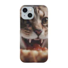 feliceのごはんを食べている猫 Smartphone Case