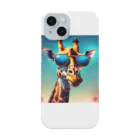 GIRAFFEのサングラスをかけたキリン Smartphone Case