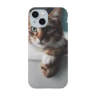 shopSHOPの猫の入浴 スマホケース