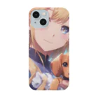 ニュートラルノードの女の子とちょっこたん Smartphone Case