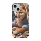 太い居候の犬小屋を作りたいシバイヌ Smartphone Case