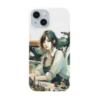 ヨーカズのバイク女子サキ Smartphone Case