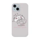 itsuto-こねこしょうしょうめんへらの「もえるごみの日」buck color たて Smartphone Case