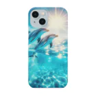 終わらない夢🌈の美しい海とイルカ🐬✨ Smartphone Case