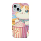 ちゃちゃぽやのお花見猫 Smartphone Case