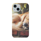 Ykhsの犬がぐっすり眠っている姿、超キュート！🐶💤 Smartphone Case