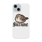 アニマルファッションのSUZUME（AI生成） Smartphone Case