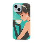 AQUAMETAVERSEのティファニーでお茶を　Hime  2530 Smartphone Case