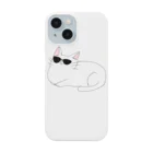 MOCHI Shopのカッコつけたいにゃんこ Smartphone Case