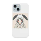 🍒maru🍒のうさぎの少女 Smartphone Case