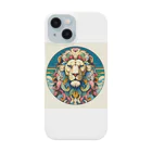 chaochao0701の浮世絵風　ライオン（顔）"Ukiyo-e style lion (face)."  "浮世繪風格的獅子（臉）。" Smartphone Case