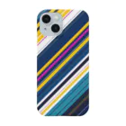 BobkachieeLennonのボーダー斜めA Smartphone Case