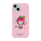 旅猫王子れぉにゃん👑😼公式(レイラ・ゆーし。)のいちご☆旅猫王子れぉにゃ（ロゴあり） Smartphone Case