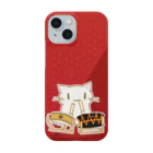 絵娯クリエイトのひのもとにゃんこ®️ 太鼓 / 臙脂 Smartphone Case