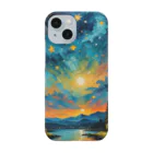 ぼむぼむのMoon and sun Smartphone Case