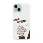 I LOVE【WHISKEY】SHOPのI LOVE WHISKEY-01 スマホケース