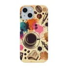 BEAR.Uのコーヒーインク印刷 Smartphone Case