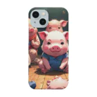 MTHのちーむのこんふりくとをするみにぶた仲介 Smartphone Case