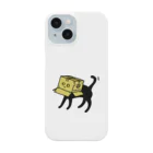 QROOVYの黒猫　ダンボールが大好き　pat01 Smartphone Case