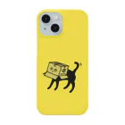 QROOVYの黒猫　ダンボールが大好き　pat02 Smartphone Case