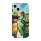 LEAD !のモンスターの仲良し兄弟 Smartphone Case