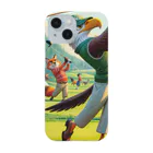 アニマルxスポーツグッズ「アニマル・ヒーローズ」のアニマル・ゴルフクラブ：グリーンの達人たち Smartphone Case