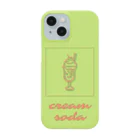 Lutrinaeのメロンクリームソーダ / creamsoda greenorange【枠あり】 Smartphone Case