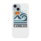 K.NAKAOHJIの和風テイスト波影 Smartphone Case